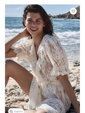 Doen henri lace top NWOT